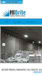Mobile Screenshot of hibritelighting.com
